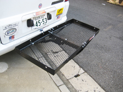 バスケットタイプカーゴキャリア　Hitch Mounted Basket Cargo Carrier