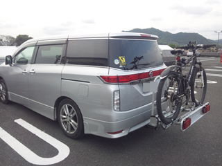 サイクルキャリア取付、お客様から喜びの声