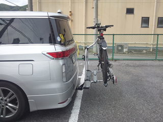 サイクルキャリア取付、お客様から喜びの声