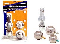 クロームメッキ製交換万能ヒッチボールキット